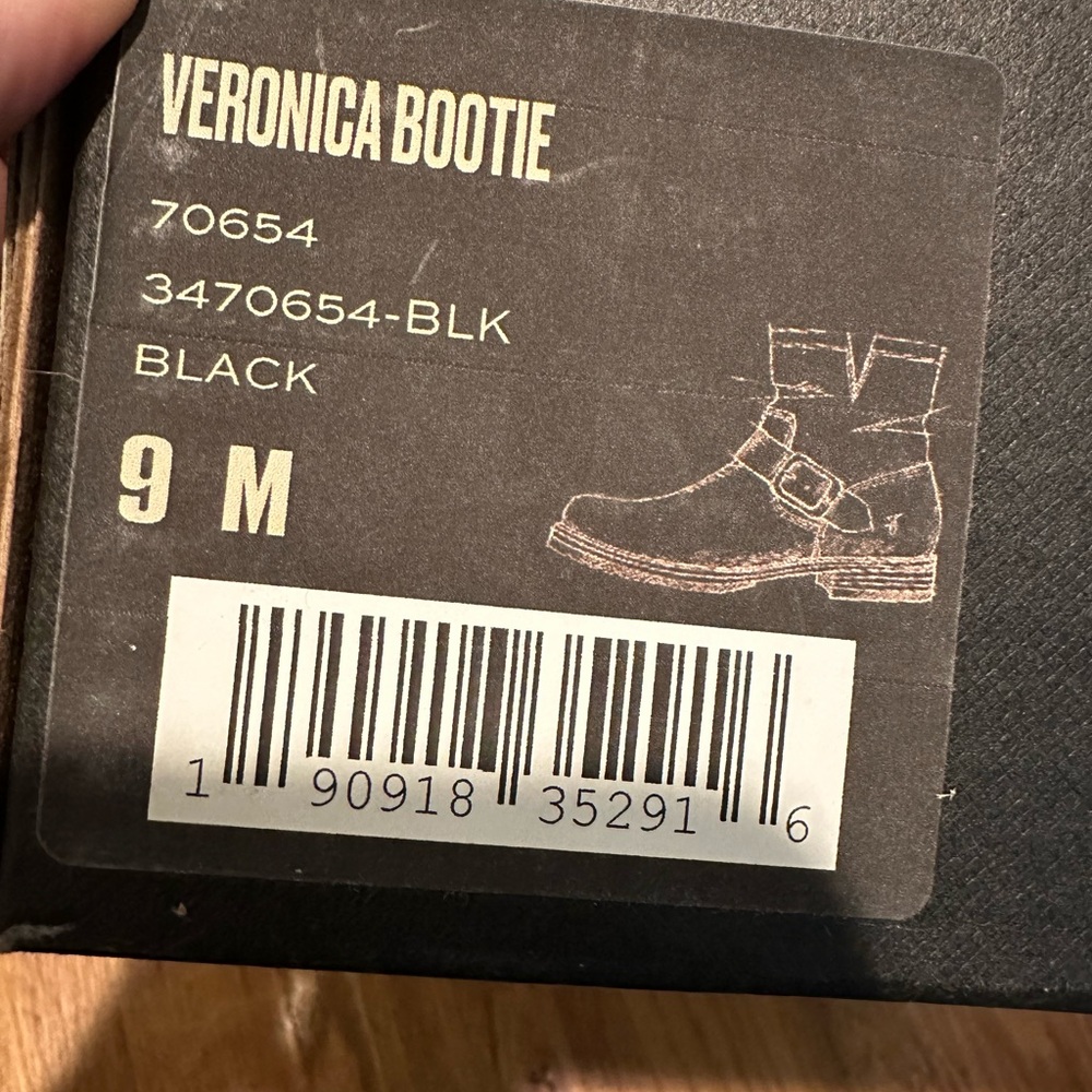 Frye black Leather Buckle Boots - Picture 2 of 11